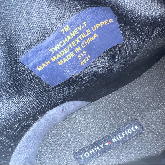 NWOB Tommy Hilfiger Boots Size 7 M Chaney Designer Logo Shoe Boot Design - Picture 9 of 10